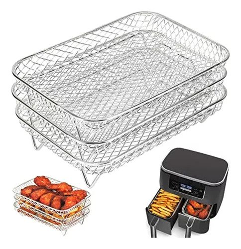 Set De Accesorios Para Freidora De Aire 8 Pulgadas 3pzs