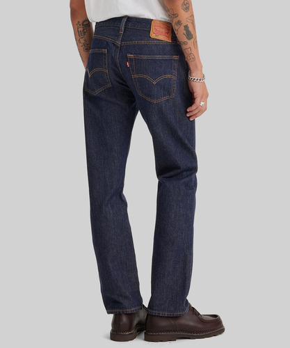 Pantalón De Caballero Jeans Modelo 501 Recto Con Botones