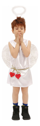 T Cupido Cos Niños Role Play Fiesta Holiday Dress Up San
