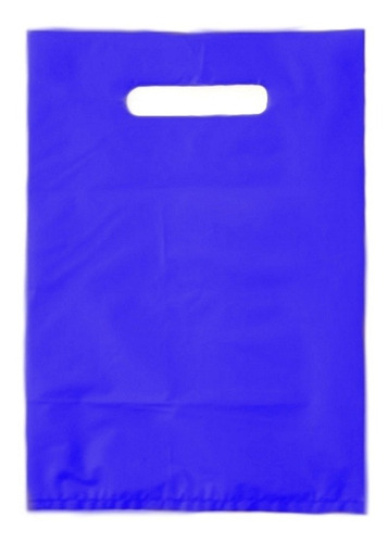 Bolsa Tipo Boutique 1kg 20x35cm Color Azul Rey Bisutería