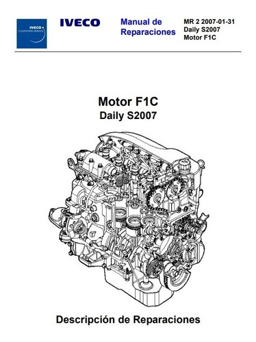 Manual Taller Y Reparaciones Motor Iveco F1c (iveco Daily)