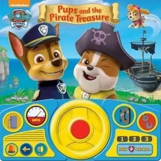 Paw Patrol - Pups & The Pirate Treasure Steering Wheel Bo...