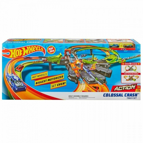 Colosal Crash Hotwheels Pista Mega Choques