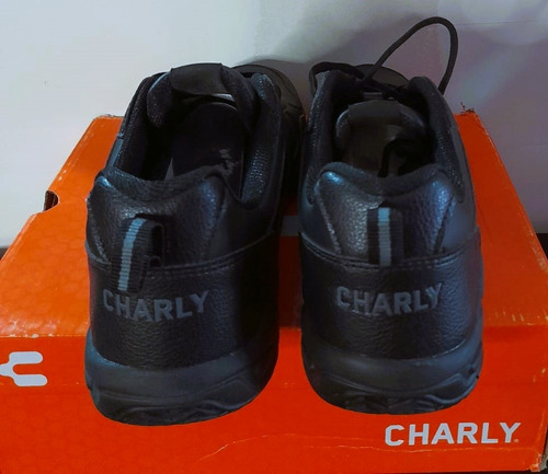 Tenis Charly Estilo 1086025 Color Negro