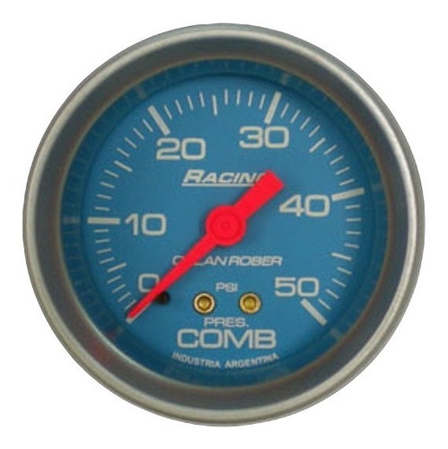 Reloj Presion De  Combustible Celeste 52mm Orlan Rober