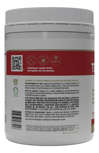 Termo Plus Vitafor 240g Tangerina Com Chá Verde