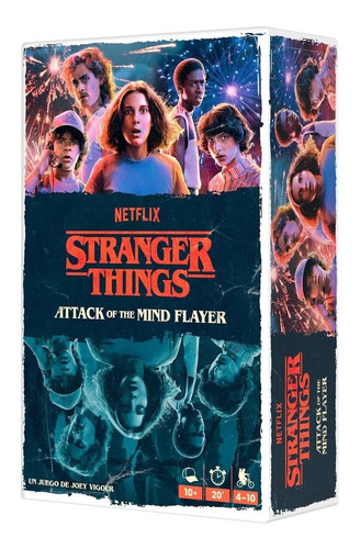Stranger Things Attack Of The Mind Flayer - Juego De Mesa 
