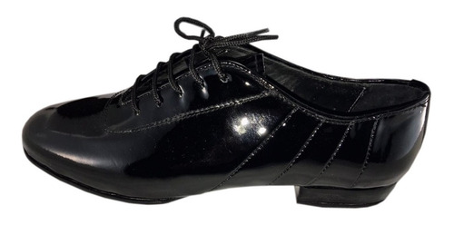 Zapato De Baile Tango Salsa Fiesta Rock Charol Super Flex