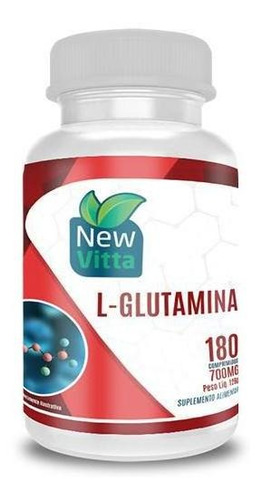 Glutamina - 180 Comprimidos 700mg Sabor Isento