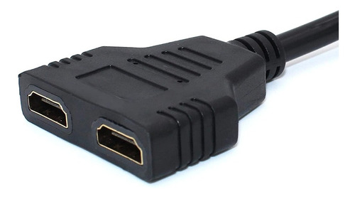 Imagen 3 de 6 de Splitter Hdmi 1 Macho 2 Hembra Cable Adaptador