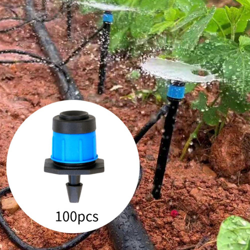 Drippers De Riego Ajustables De 100 Piezas, Goteadores De
