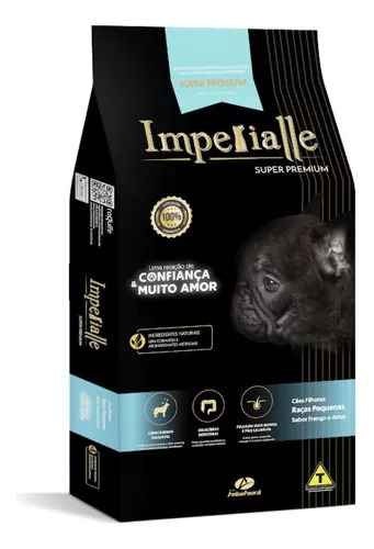 Imperialle Dog Filhote Raça Pequena Frango/arroz 1kg