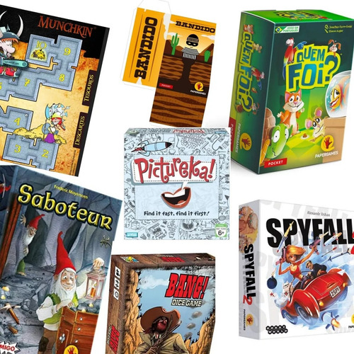 Pack +114 Jogos De Tabuleiro P/ Imprimir Pdf - Frete Grátis