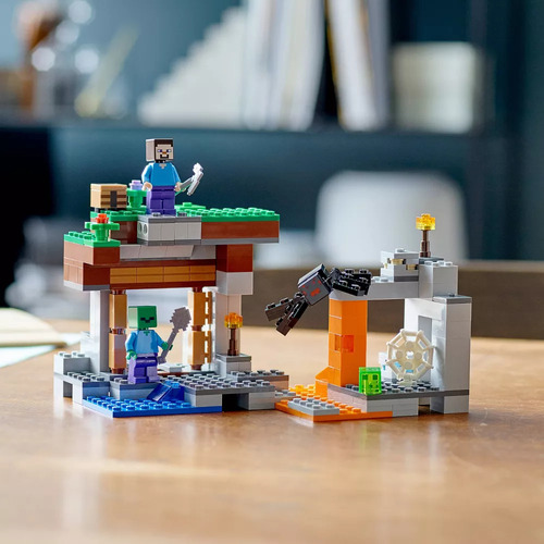 Set Lego Minecraft La Mina Abandonada Con Figuras