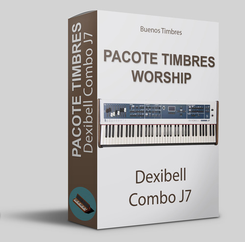 Pacote De Timbres Worship Para O Teclado Dexibell Combo J7 Bege