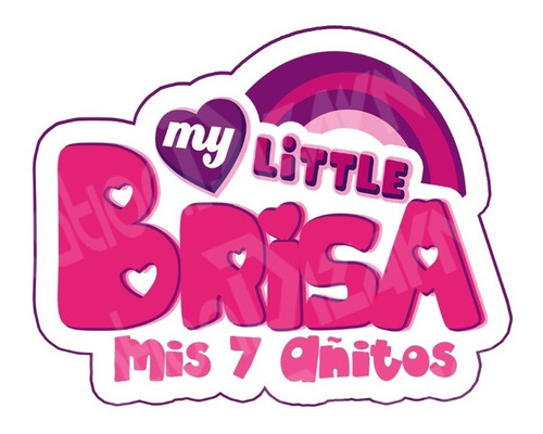 Logo Personalizado De My Little Pony