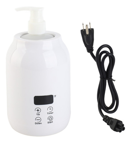 Masaje Aceite Del Calentador Led Touch Control Temperatura