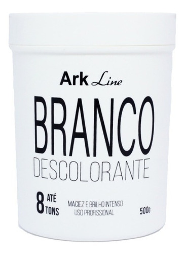  Descolorante Ark Line Branco 500g Clareia Muito Tom 8