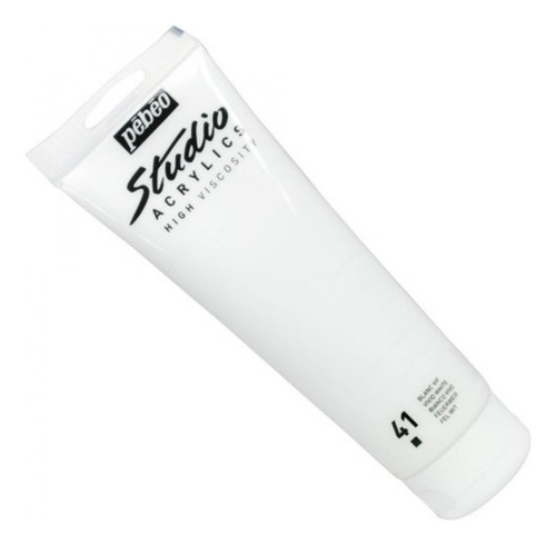 Tinta Acrílica Pébéo Studio 41 Branco Vivo 100ml