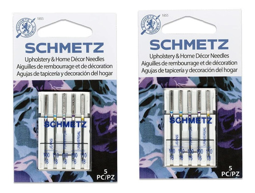 4 X 5 Agujas Schmetz Tapiceria