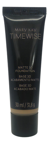 Base de maquiagem líquida Mary Kay TimeWise Matte-Wear Liquid Foundation Base Facial Liquida Acabamento Matte Timewise 3d Mary Kay Original tom beige c110  -  30mL 31.8g