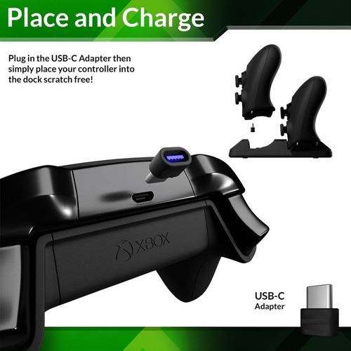 Base Cargador Doble Para Joystick Ps5 Dual Accesorios Orzly