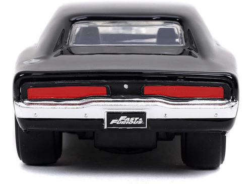 Dodge Charger R/t Jada 1:32 Fast And Furious 1970 Dom S Negro