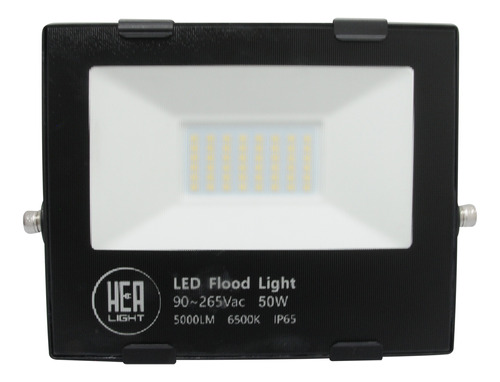 Reflector Cuadrado Led Smd Slim 50w Ac 6.500k Hea Light