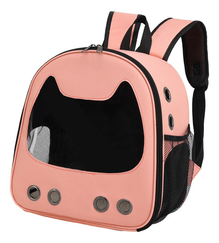 Mochila Plegable Con Ventana Transparente Para Mascotas,