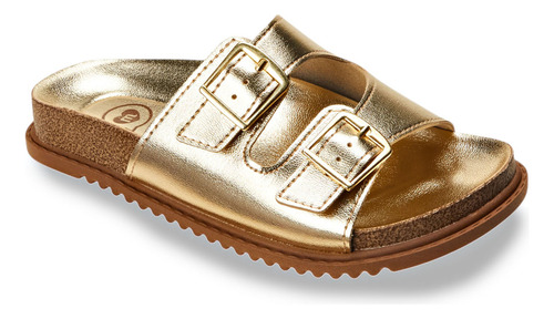 Sandália Casual Para Meninas Com Fivelas Molekinha