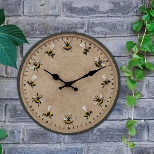 Reloj Al Aire Libre Práctico Reloj De Jardín Redondo Para