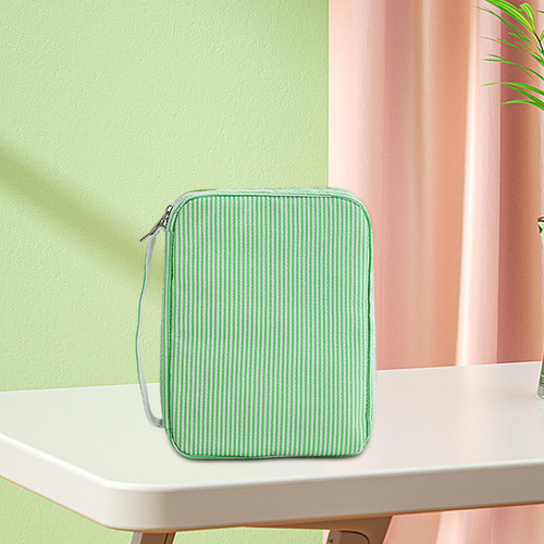 Organizador De Lápis Com Design De Alça Com Zíper, Verde