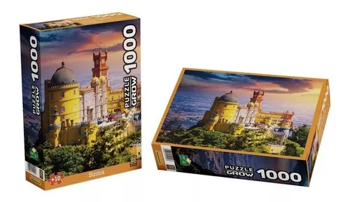 Grow Quebra Cabeça 1000 Peças Sintra Puzzle Infantil