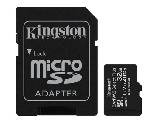 Imagem 3 de 4 de Cartão De Memória 32gb Kingston, Micro Sd Classe 10