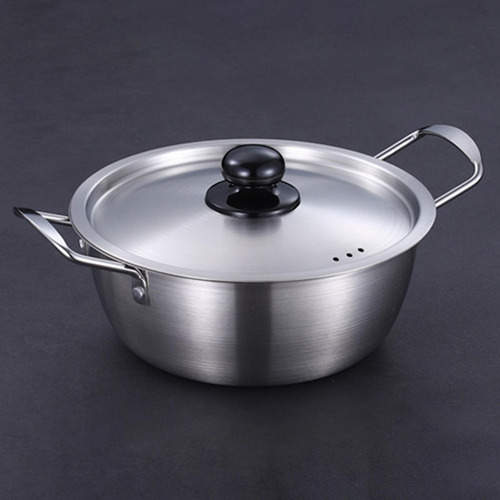 Olla Para Ramen De Acero Inoxidable: Utensilios De Cocina De