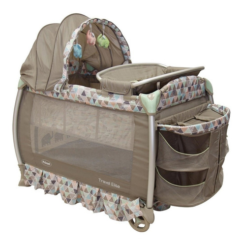 Cuna Corral Travel Elite Beige Prinsel Nuevo