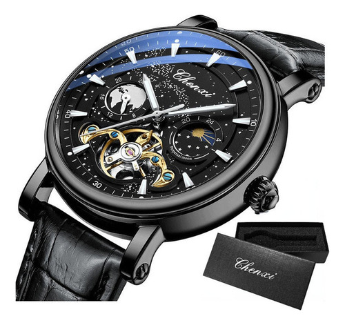 Relojes Mecánicos Chenxi 8872p Tourbillon Moon Phase