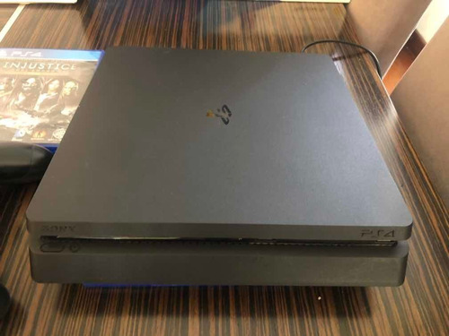 Ps4 Slim 500gb + 2 Joystick + 4 Juegos Impecable