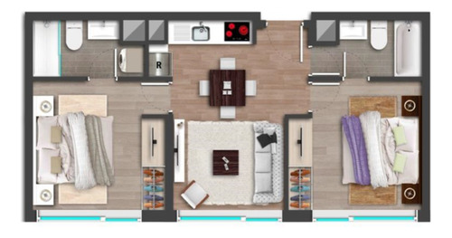 Departamento Nuevo 2 Dormitorios 2 Baños En Suite