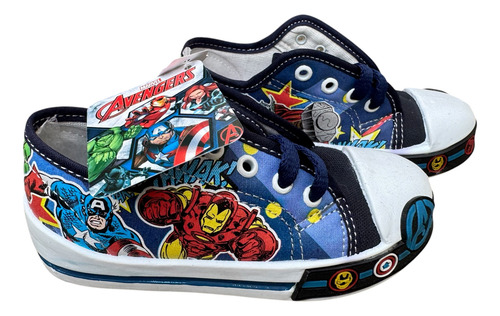 Tenis Bubble Gummers Calzado Para Niño Avengers Vengadores