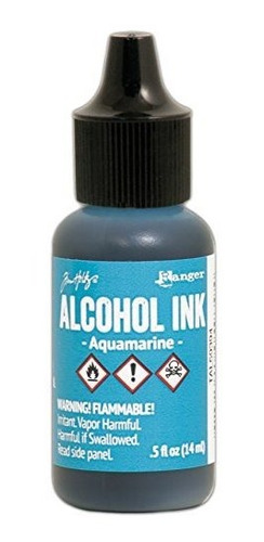 Guardabosques Aguamarina Tim Holtz Tinta De Alcohol 5oz