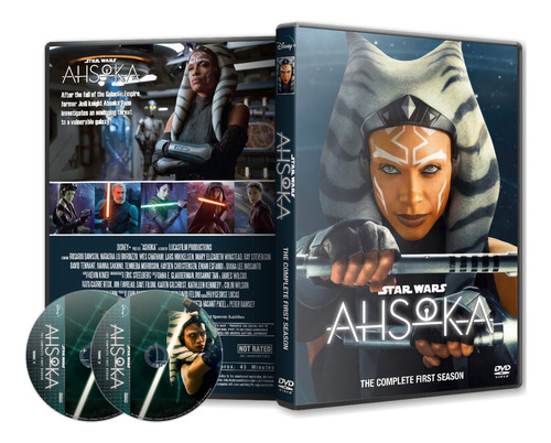 Star Wars Ahsoka Miniserie En Dvd Latino/ingles Subt Esp