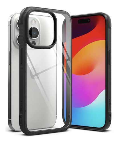 Funda Para iPhone 15 15 Pro Max Ringke Fusion Bold Reforzada