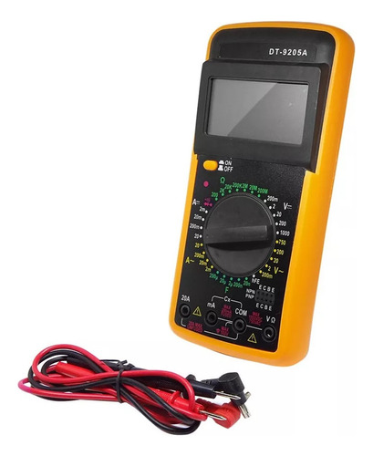 Tester Multimetro Digital Dt-9205a 