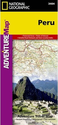 Libro Peru : Travel Maps International Adventure Map - Na...