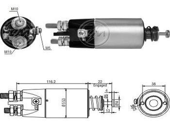 Solenoide Mitsubishi Renault Camion 24v