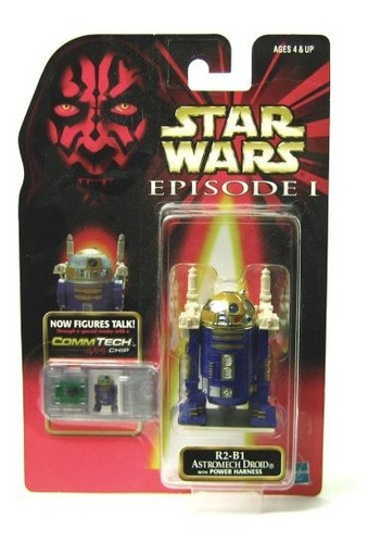 Star Wars Episodio I Commtech Chip R2-b1 astromech Droid Con