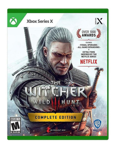 The Witcher 3: Wild Hunt  Complete Edition CD Projekt Red Xbox Series X|S Físico