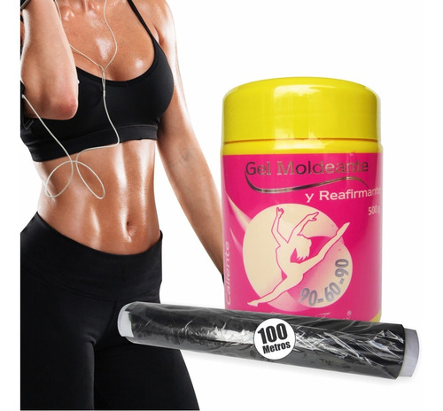 Combo Gel Caliente 500g + Yodado 100mt Reductor Abdomen