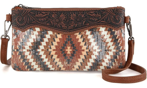 Cartera Montana West Crossbody A Importada Original Marrón